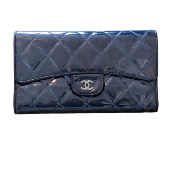 ✅Authentic CHANEL Quilted Flap Wallet - Picture 7 of 13